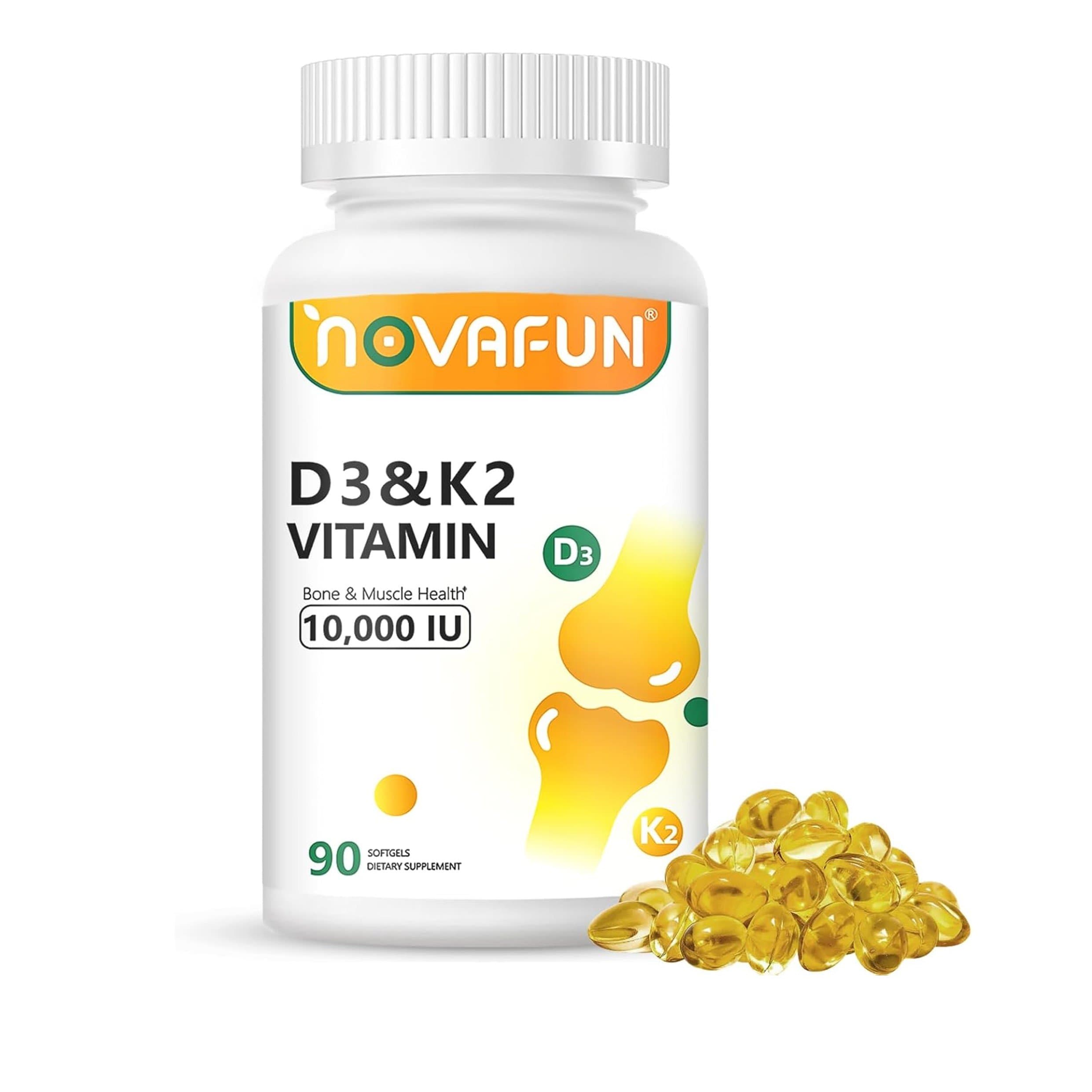 Vitamin D3 & K2 Softgels